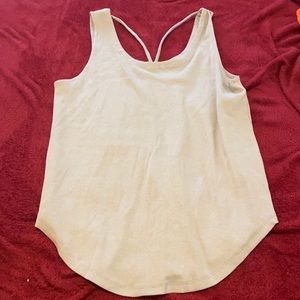 Cool grey workout tank